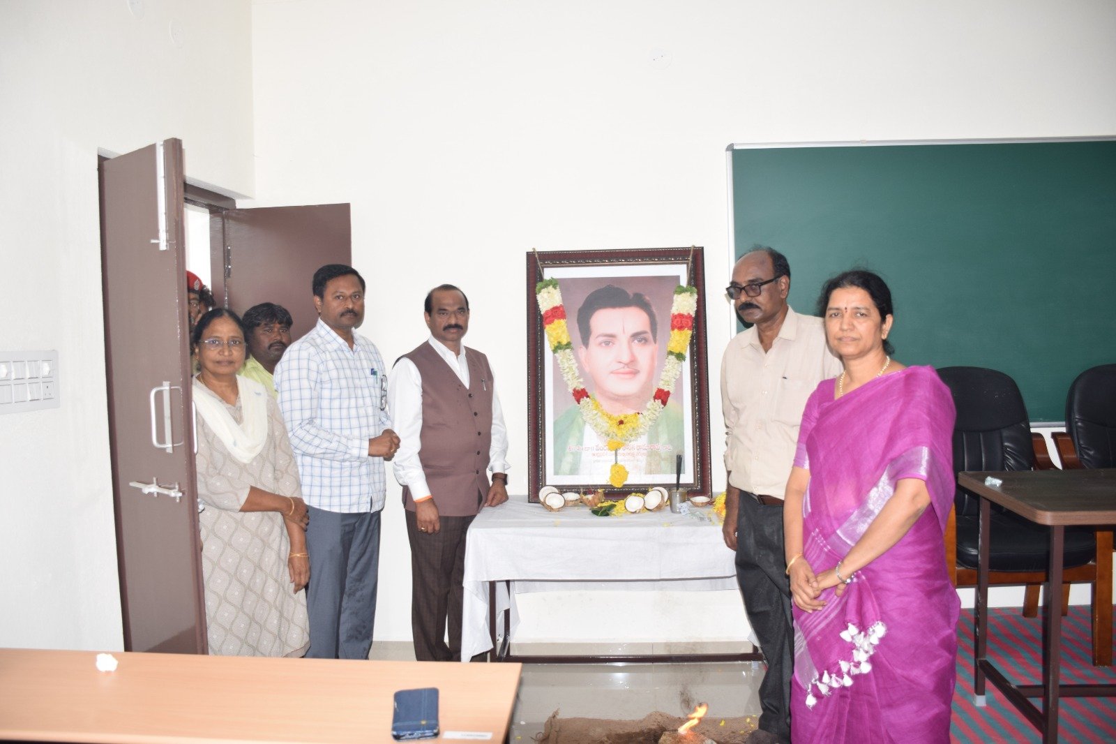 DU-NTR’s Birthday Celebrated at Dravidian University