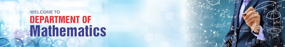 Department of mathematics